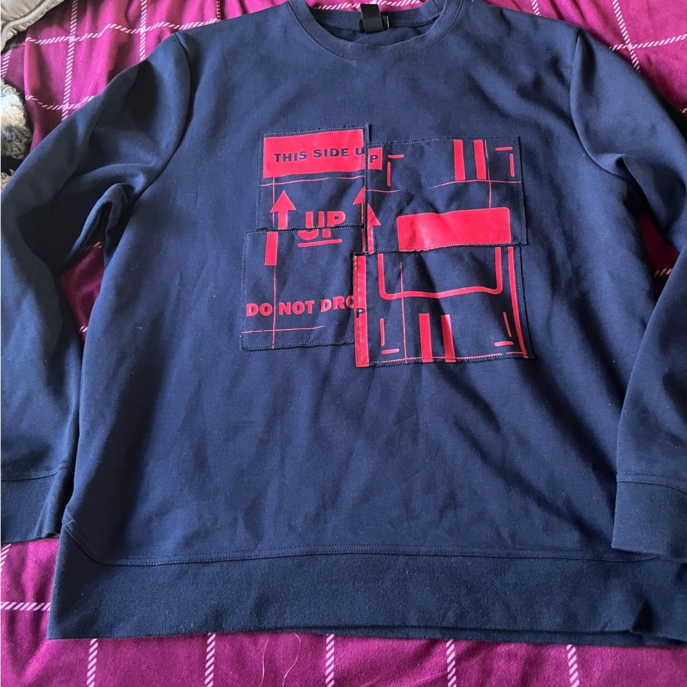 H&M men’s long sleeve sweatshirt XL crewneck